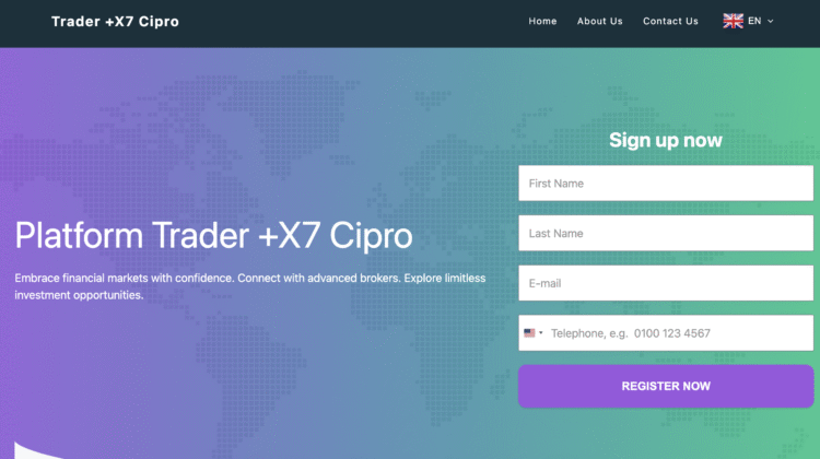 Trader-x7-cipro.net Scam Review