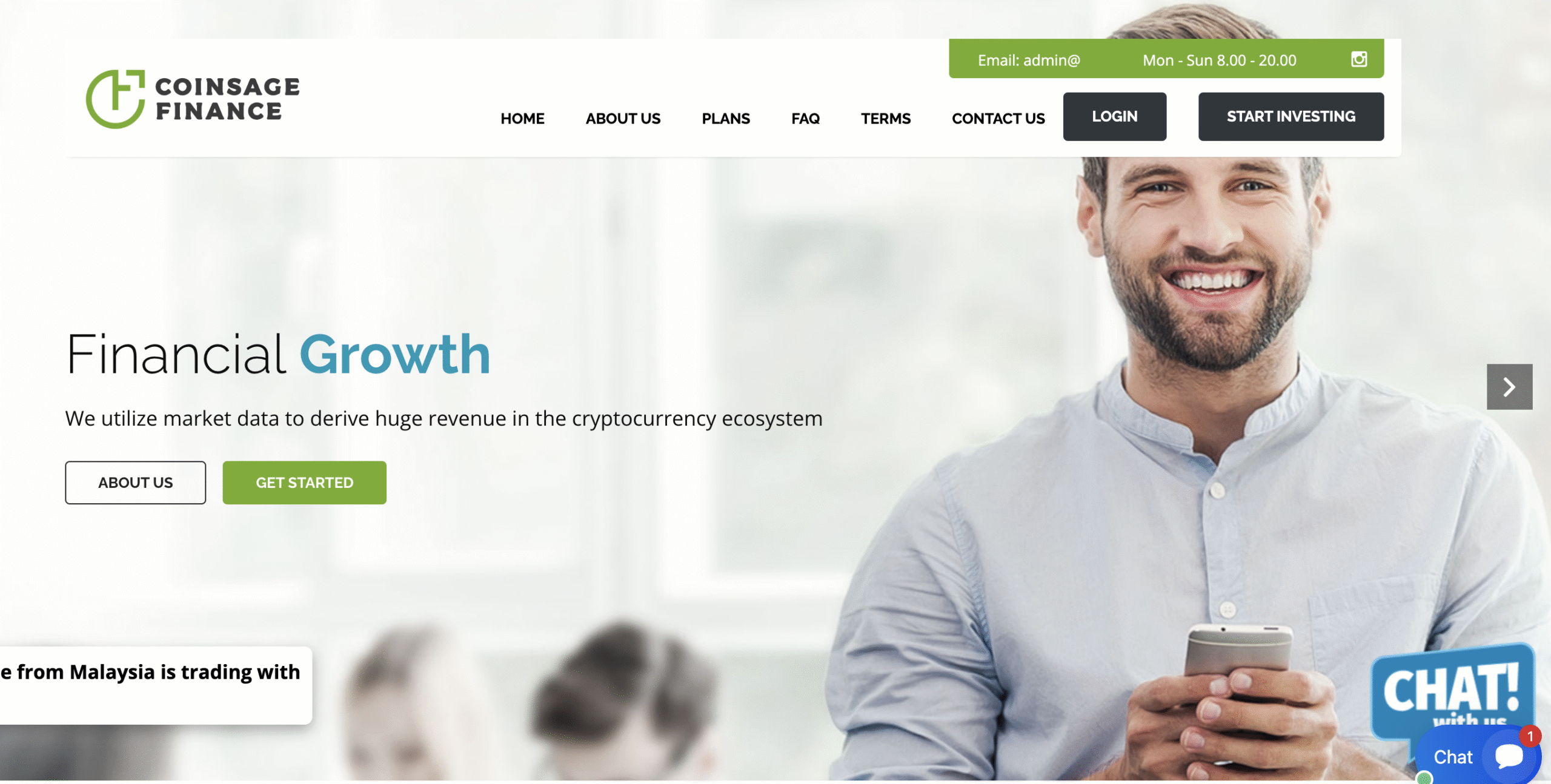 Coinsagefinance.com Scam Review