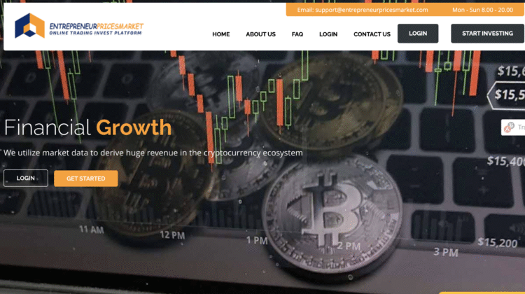 Entrepreneurpricesmarket.com Scam Allegations