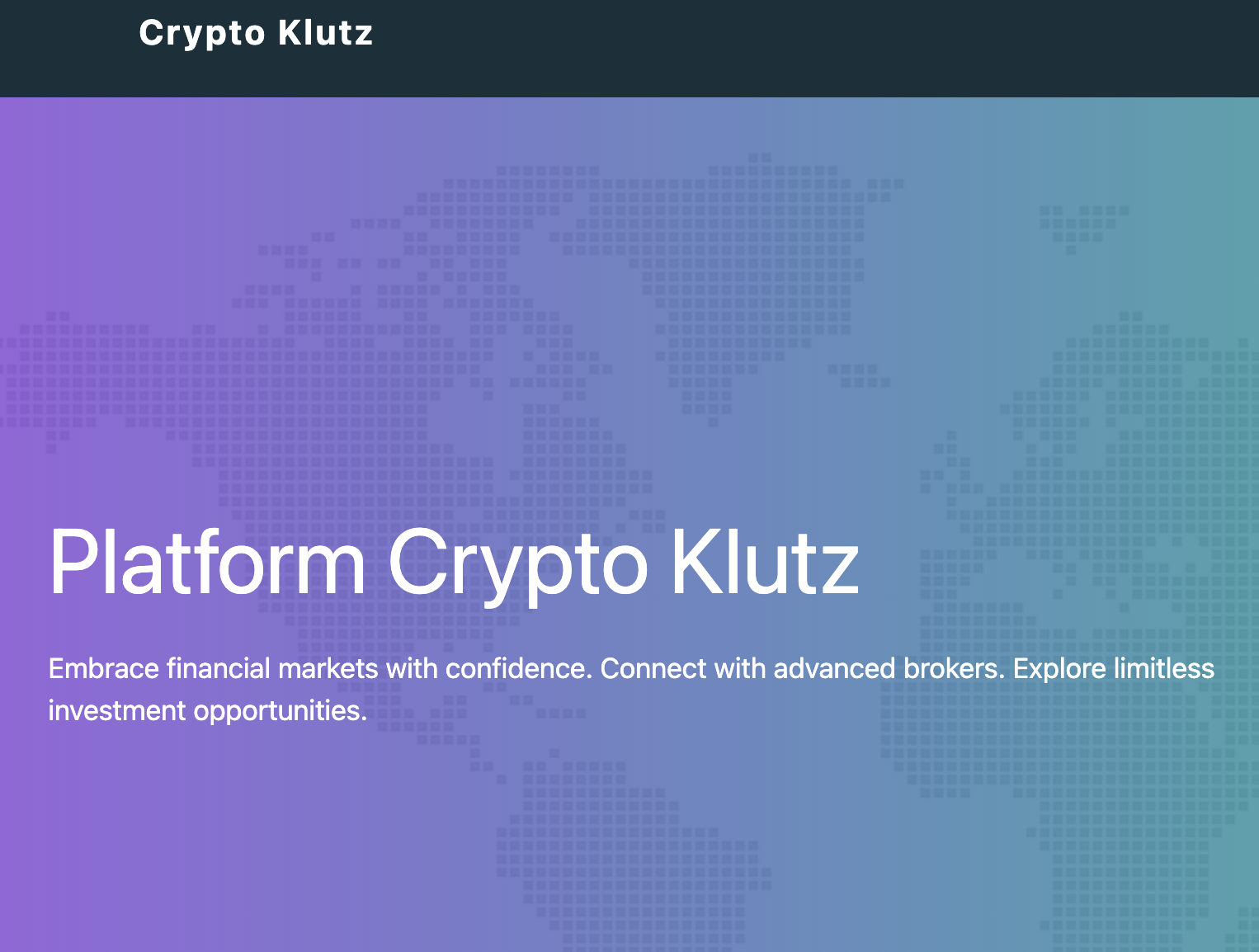 The Dangers of Cryptoklutzapp.net