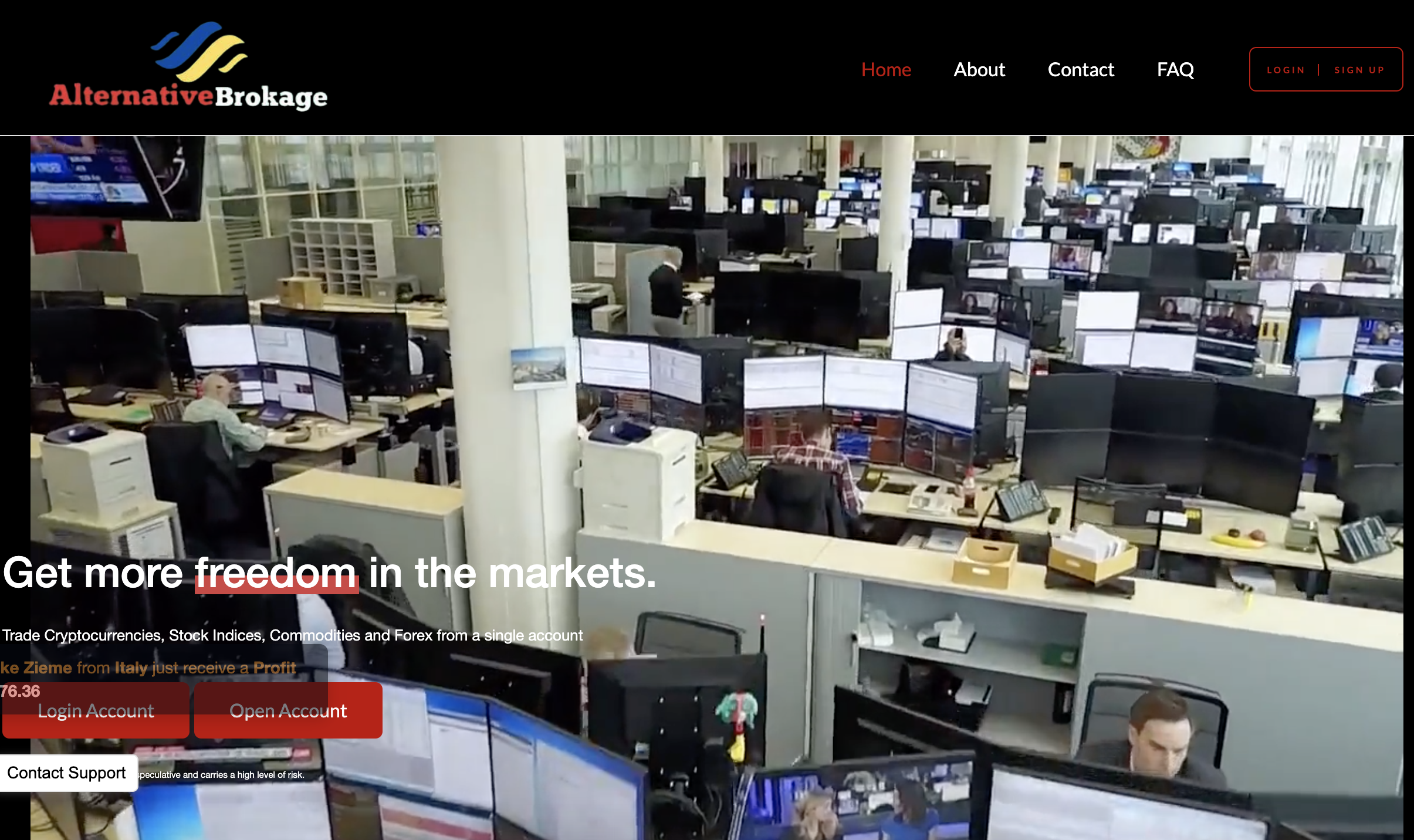 Alternativebrokage.com Scam Review