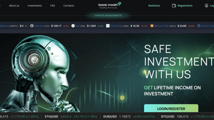 Solariswealthdb.com Scam Allegations