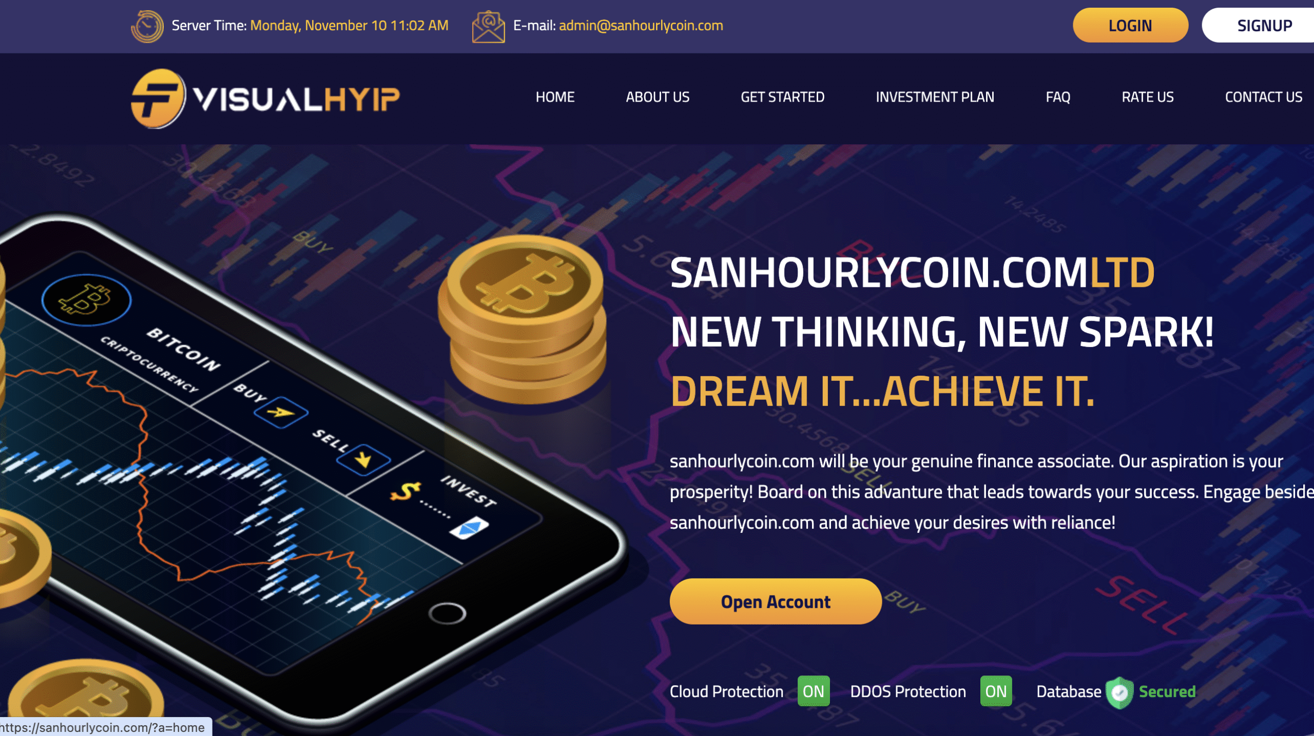 Sanhourlycoin.com Exposed