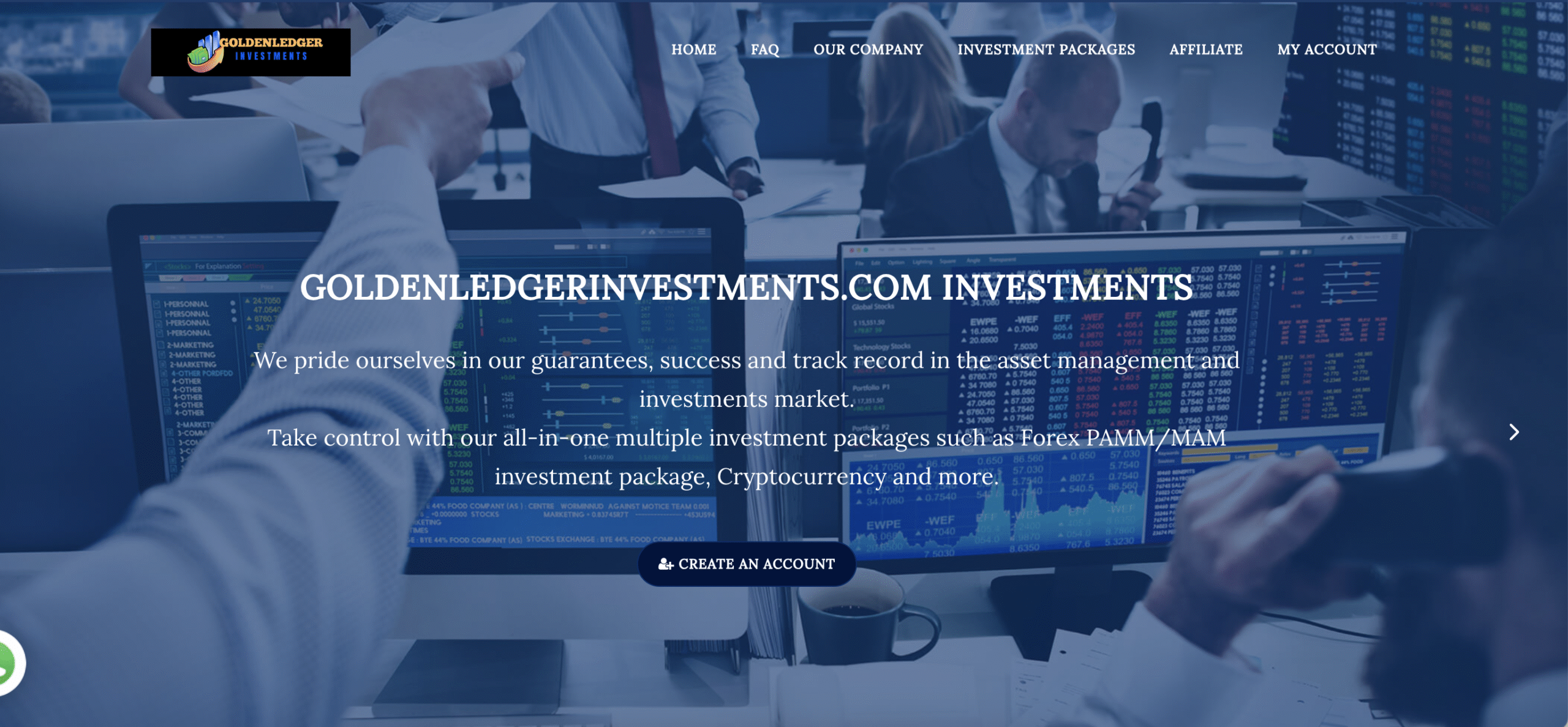 Goldenledgerinvestments.com Scam Review