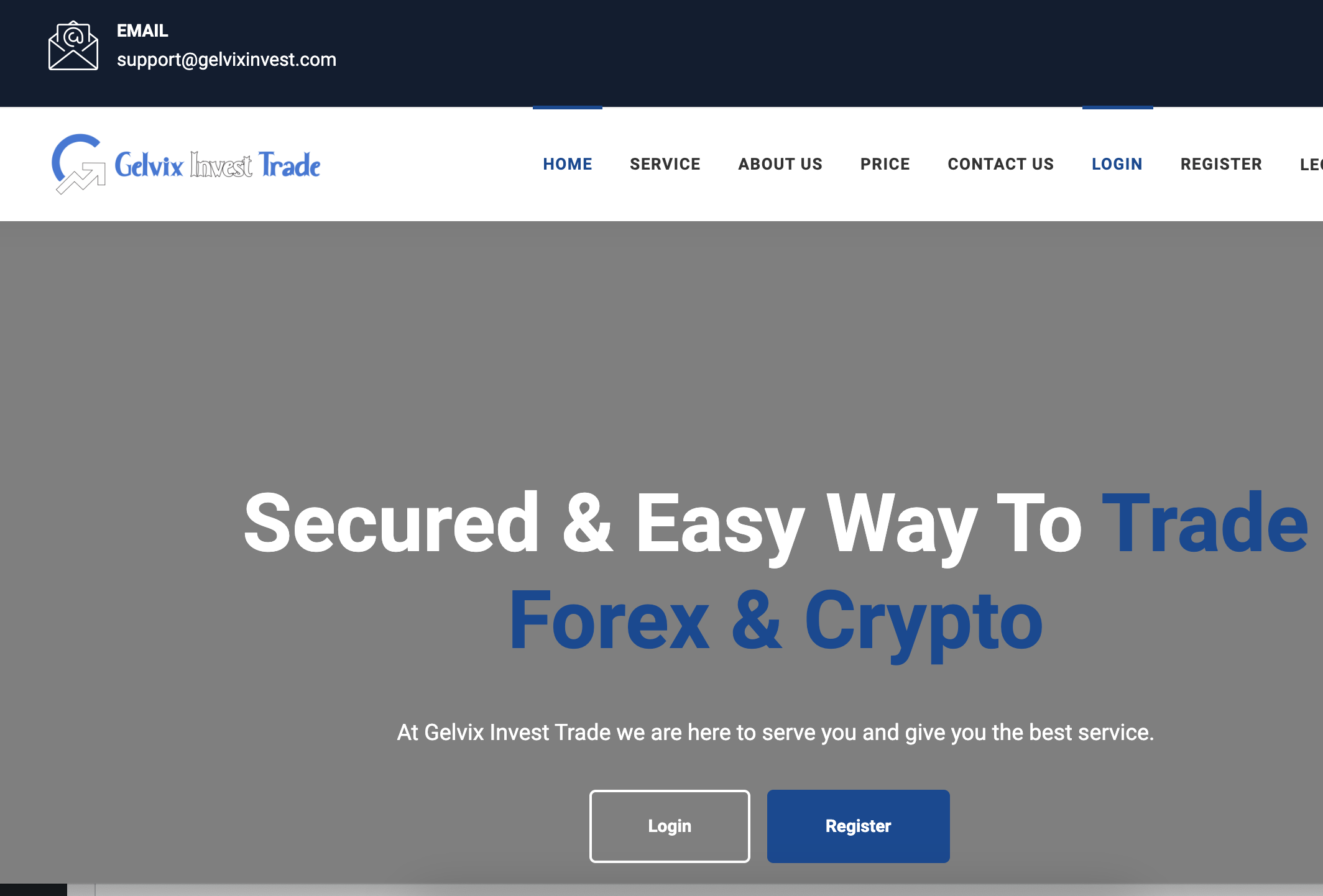 Gelvixinvest.com Scam Review