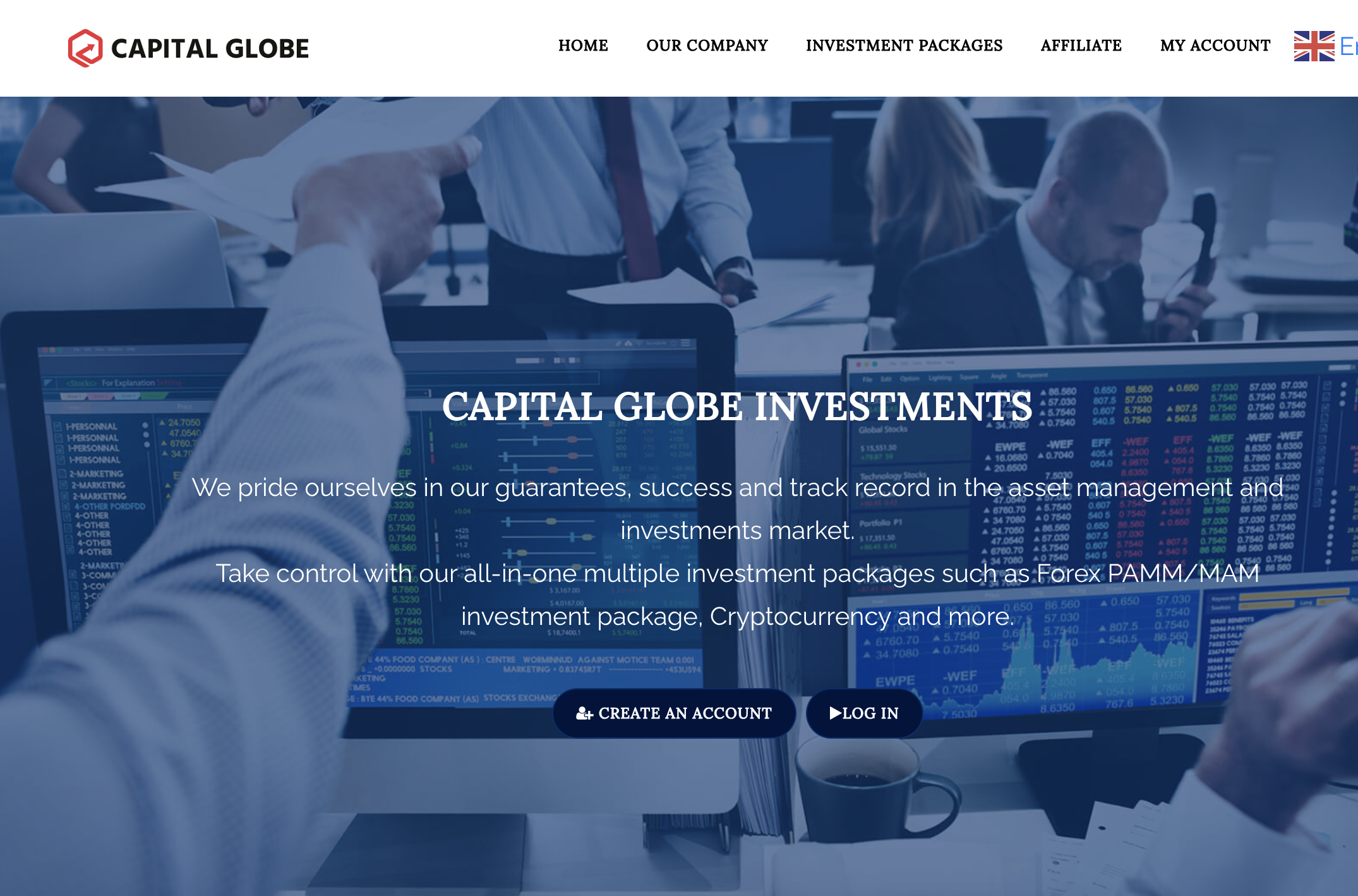 Capitalglobeinvest.com Scam Allegations