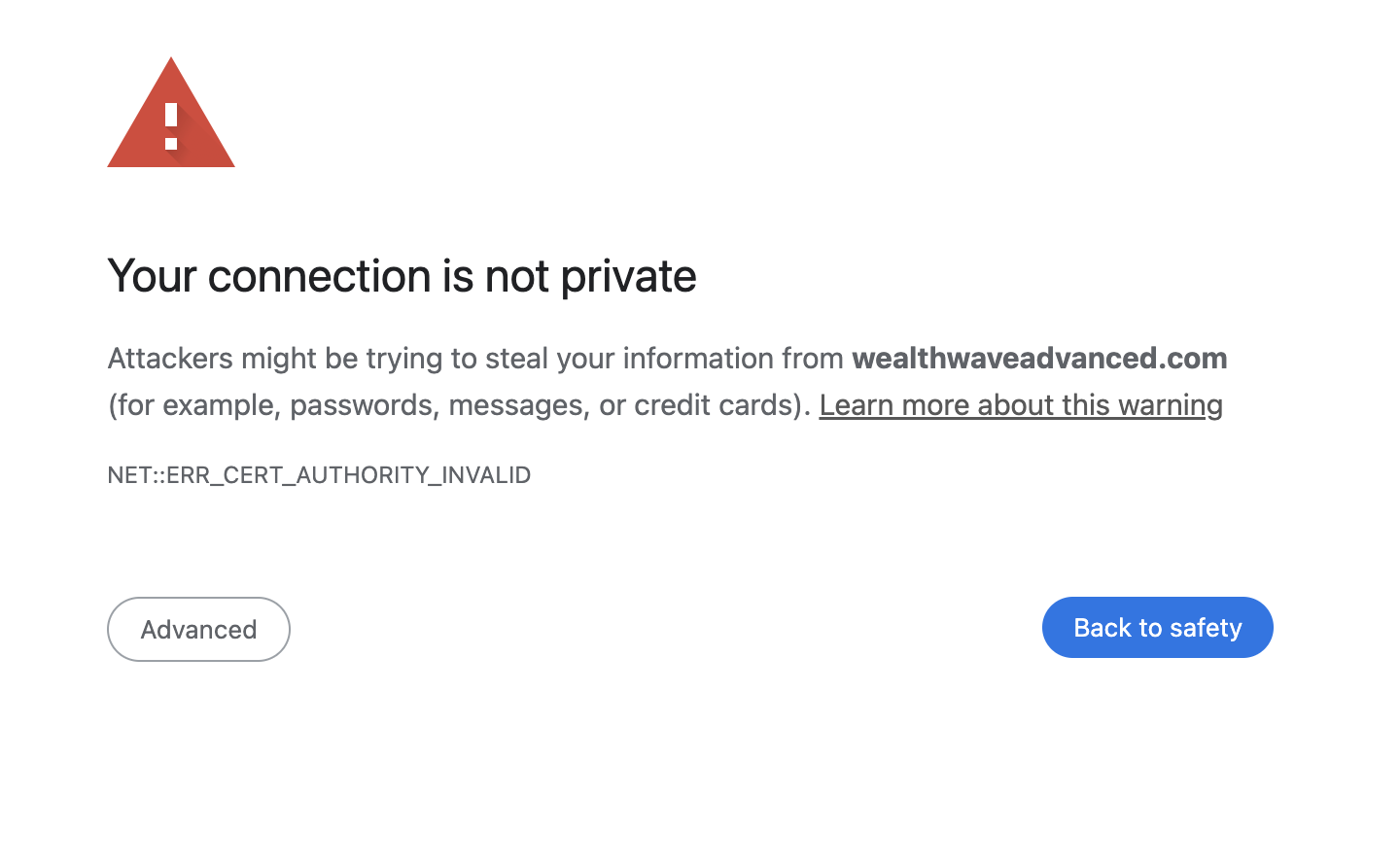 Wealthwaveadvanced.com Exposed
