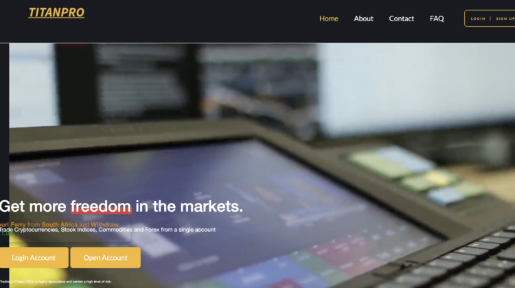 The Red Flags Behind Titanprotraders.top