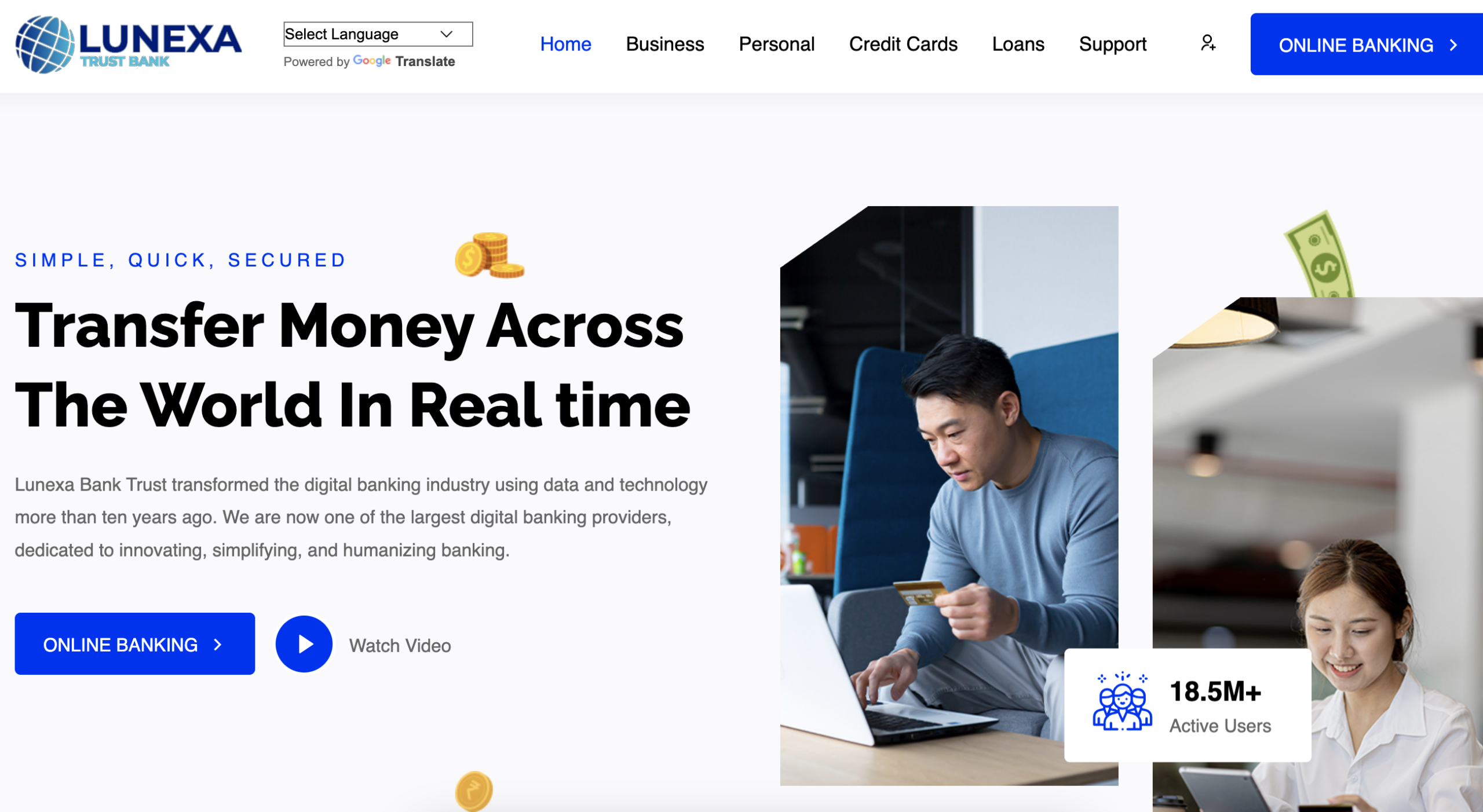 Lunexabanktrust.com Scam Review