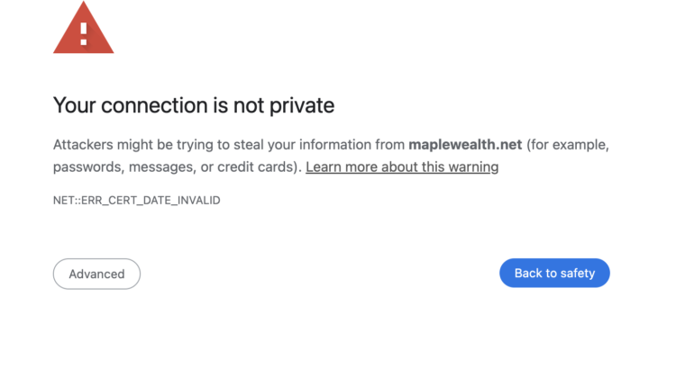 Maplewealth.net Scam Review