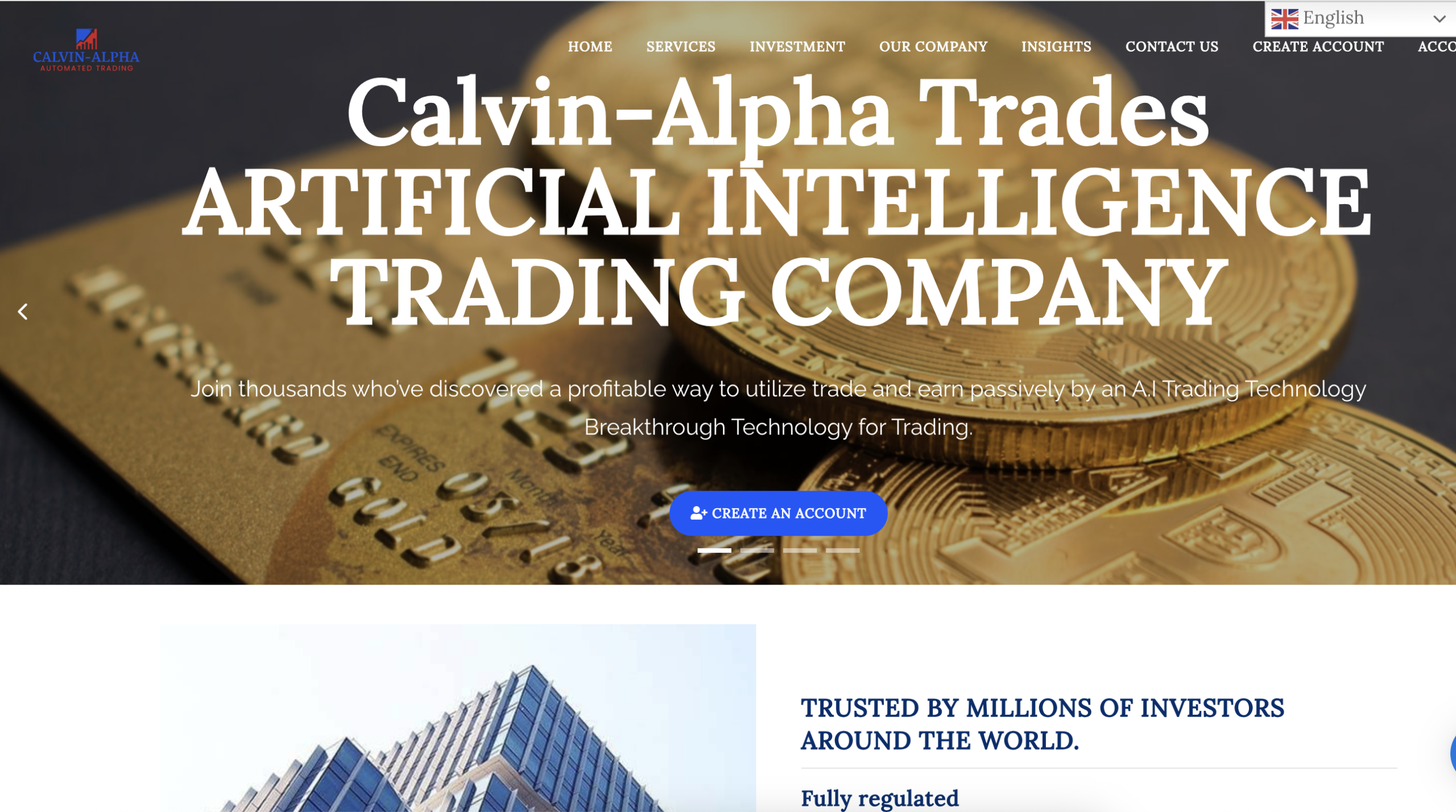 Calvin-alphatrades.com Under Investigation