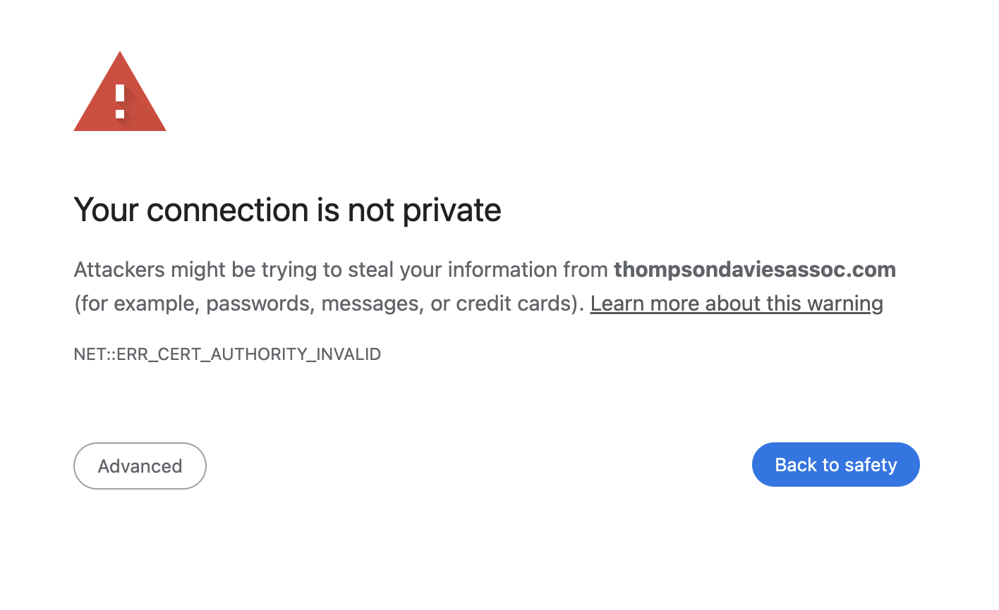 Thompsondaviesassoc.com Exposed