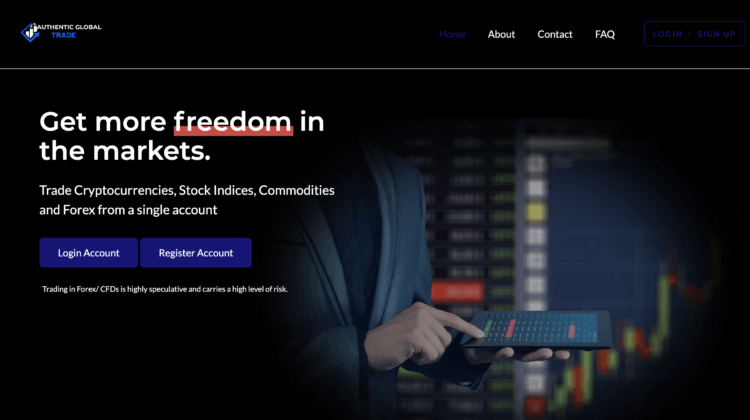 Unmasking Authenticglobaltrade.live